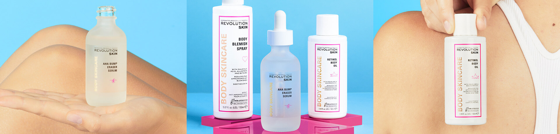 Wir präsentieren: die neue Körperpflegeserie von Revolution Skincare!